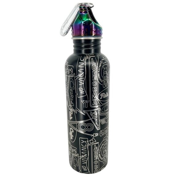 Disney Pixar Cars Land Stainless Steel Water Bottle 30oz Iridescent Lid New - Picture 7 of 12